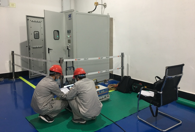 大崗山電站中性點(diǎn)接地裝置現(xiàn)場(chǎng)驗(yàn)收